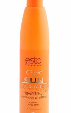 Estel Sunflower Shampoo Šampoon Päikesekahjustatud Juustele